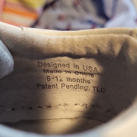 Pediped Soft Gray Baby Walker Shoes - Picture 3 of 10